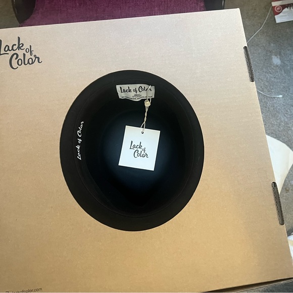 ❌SOLD❌ of Color Phoenix Vintage Ribbon Fedora in Black NWT - Picture 9 of 11